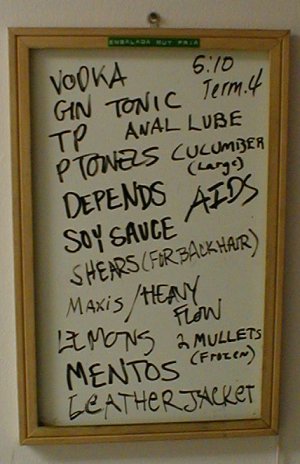 white board