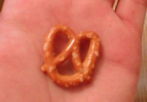 a pretzel